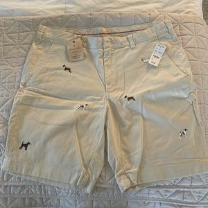 Brooks Brothers Dog Print Shorts